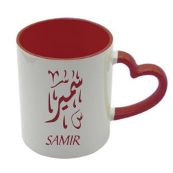 Mug avec anse sous forme de...