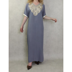 Long oriental dress with...