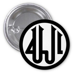 Calligraphy badge "Allah"