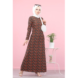 Long Robe with Flowers...