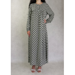 Long dress with women's...