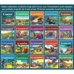 Pack 20 books: I learn the...