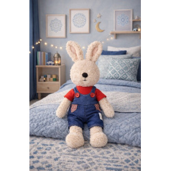 Peluche/Doudou Lapin Salim...