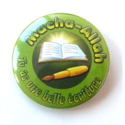 Macha-Allah badge: You have...