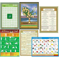 Pack de 6 posters pour la...