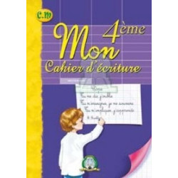 Mon cahier d'écriture...